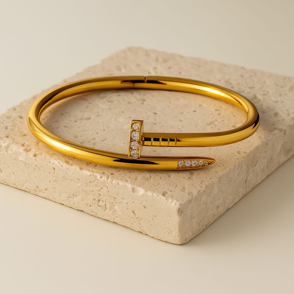 Nail-Stone Bracelet Anti tarnish
