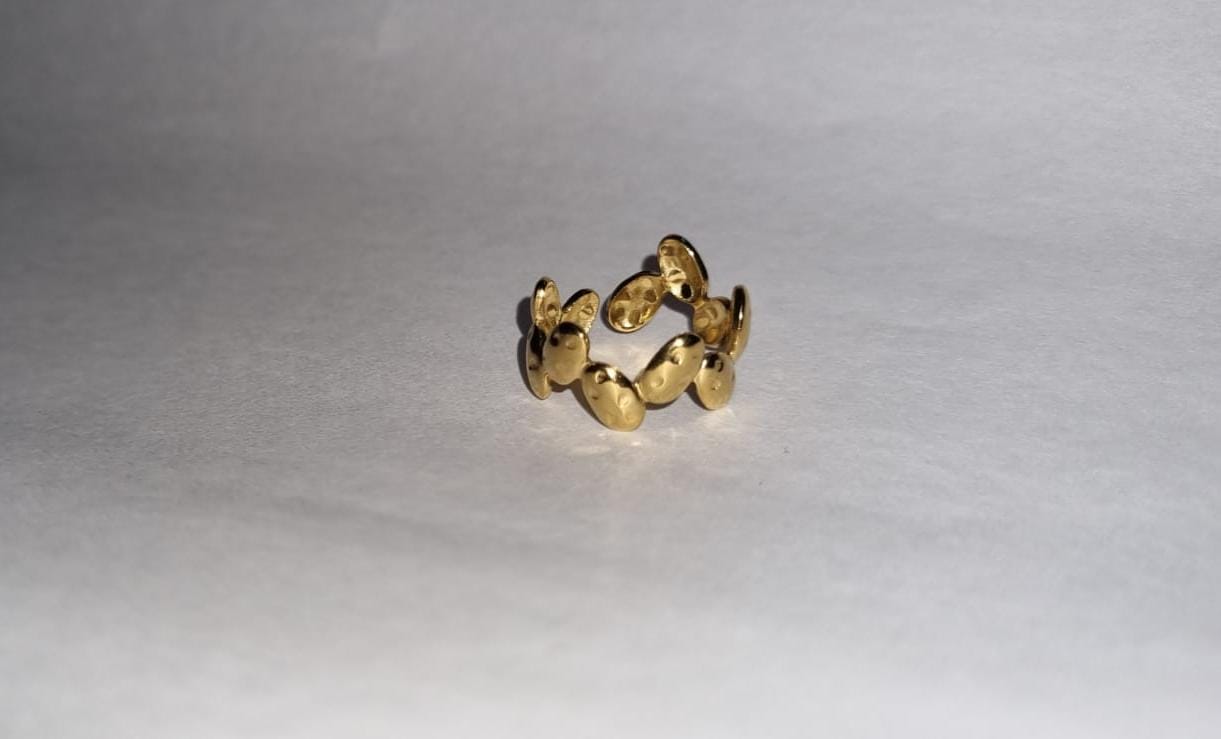 Stone-stick Anti tarnish ring